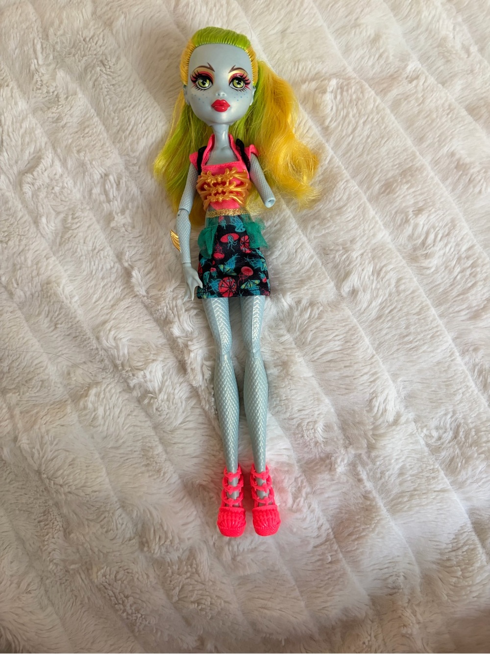 Monster High Freaky Fusion Lagoona Fire Doll
